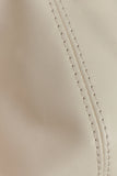 Bristol Mini Croissant Leather Bag Ivory