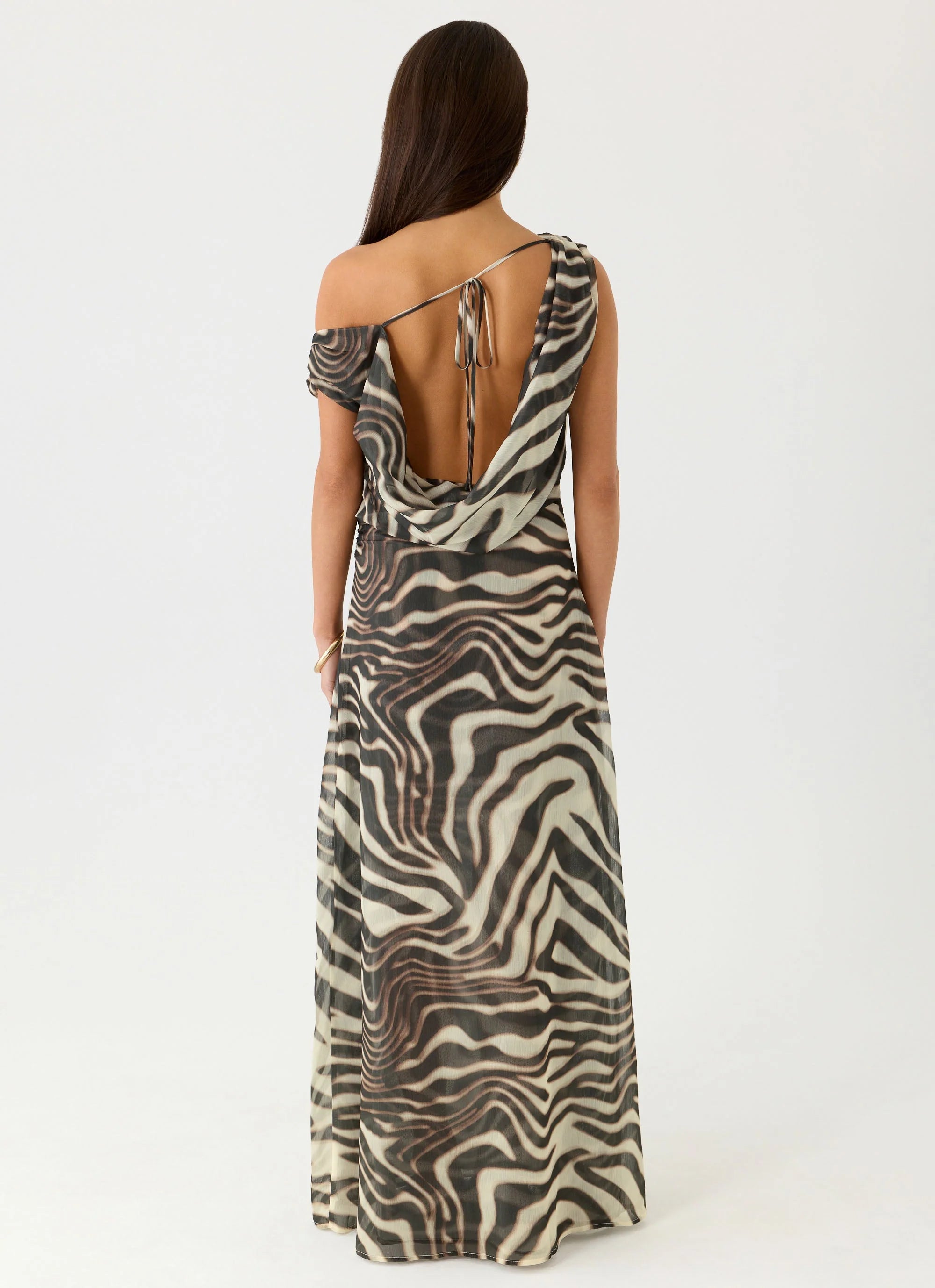 Mernas Maxi Dress Zebra