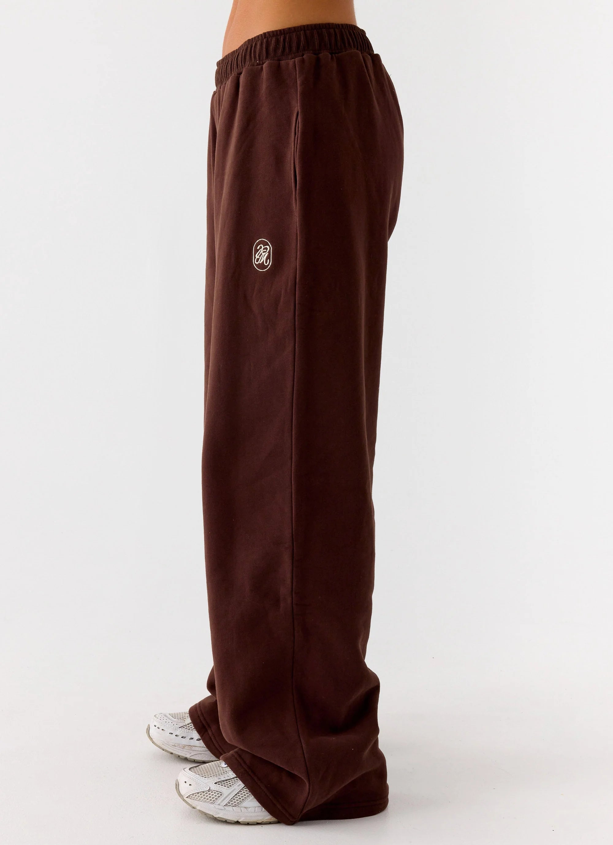 Signature Low Rise Sweatpants Chocolate