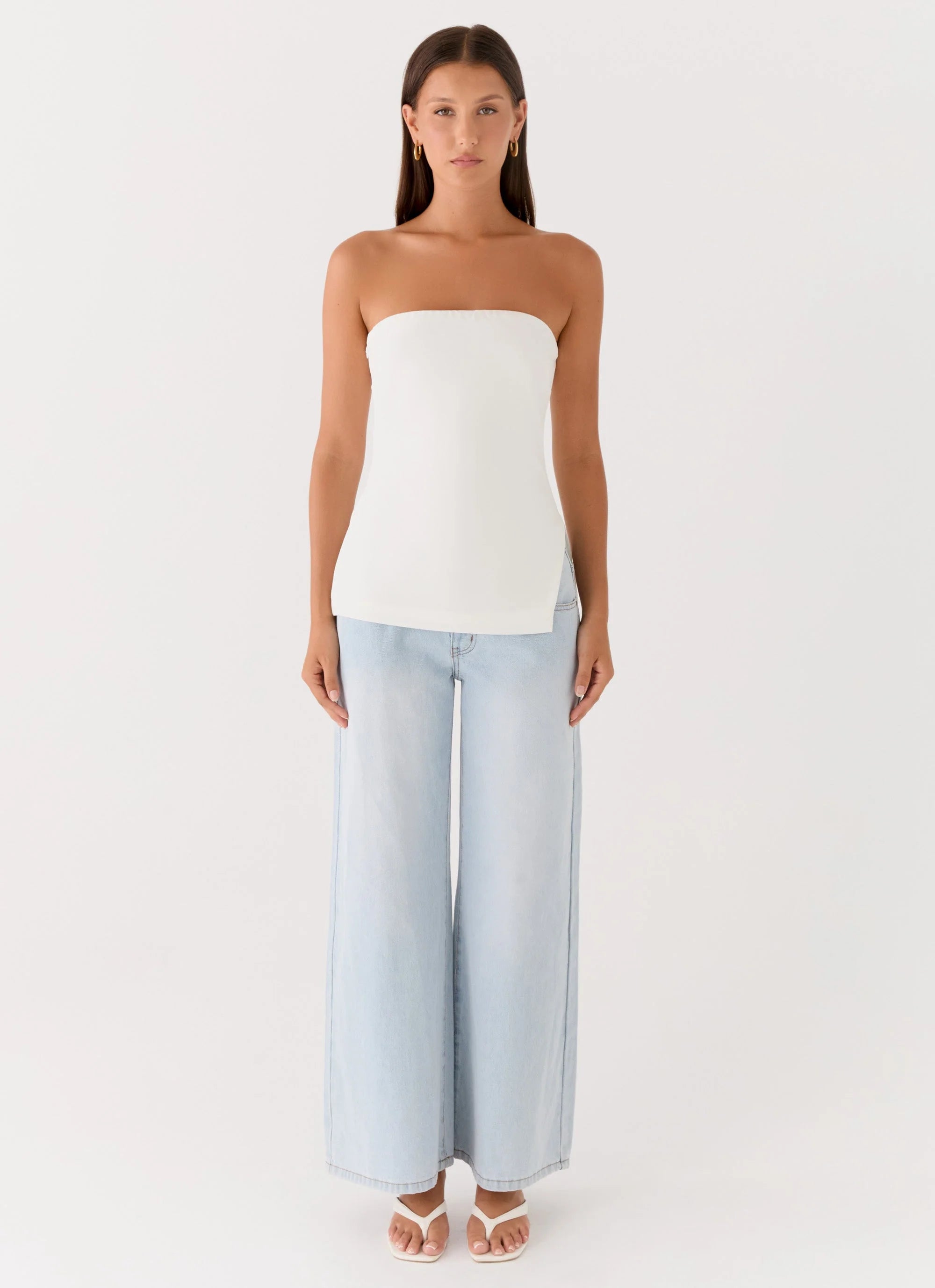 Midnight Glance Top - White