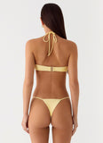 Rani Bikini Top Yellow