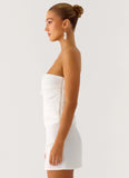 Perfect Celebrity Beaded Top - White