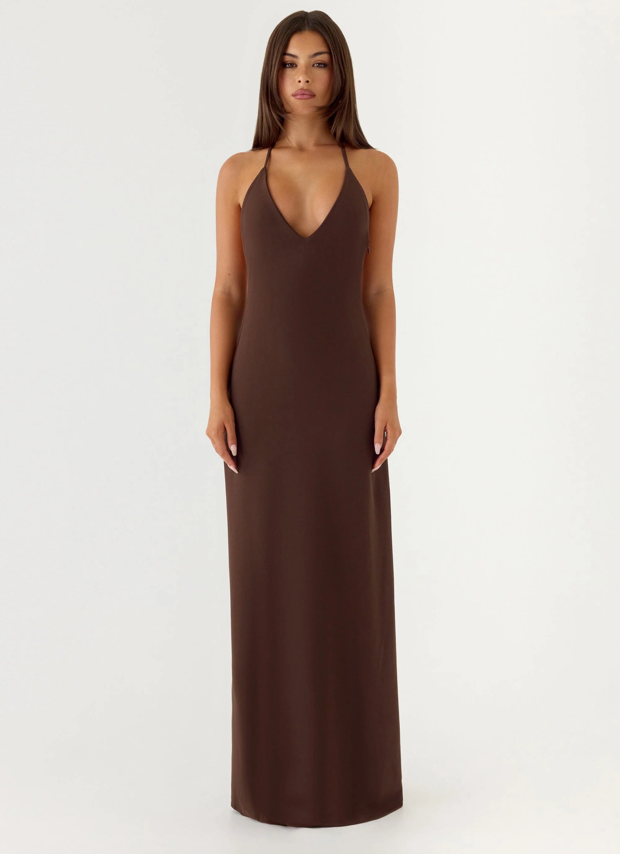 Endless Sunday Maxi Dress Chocolate