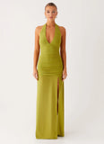 Island Muse Dress Lime