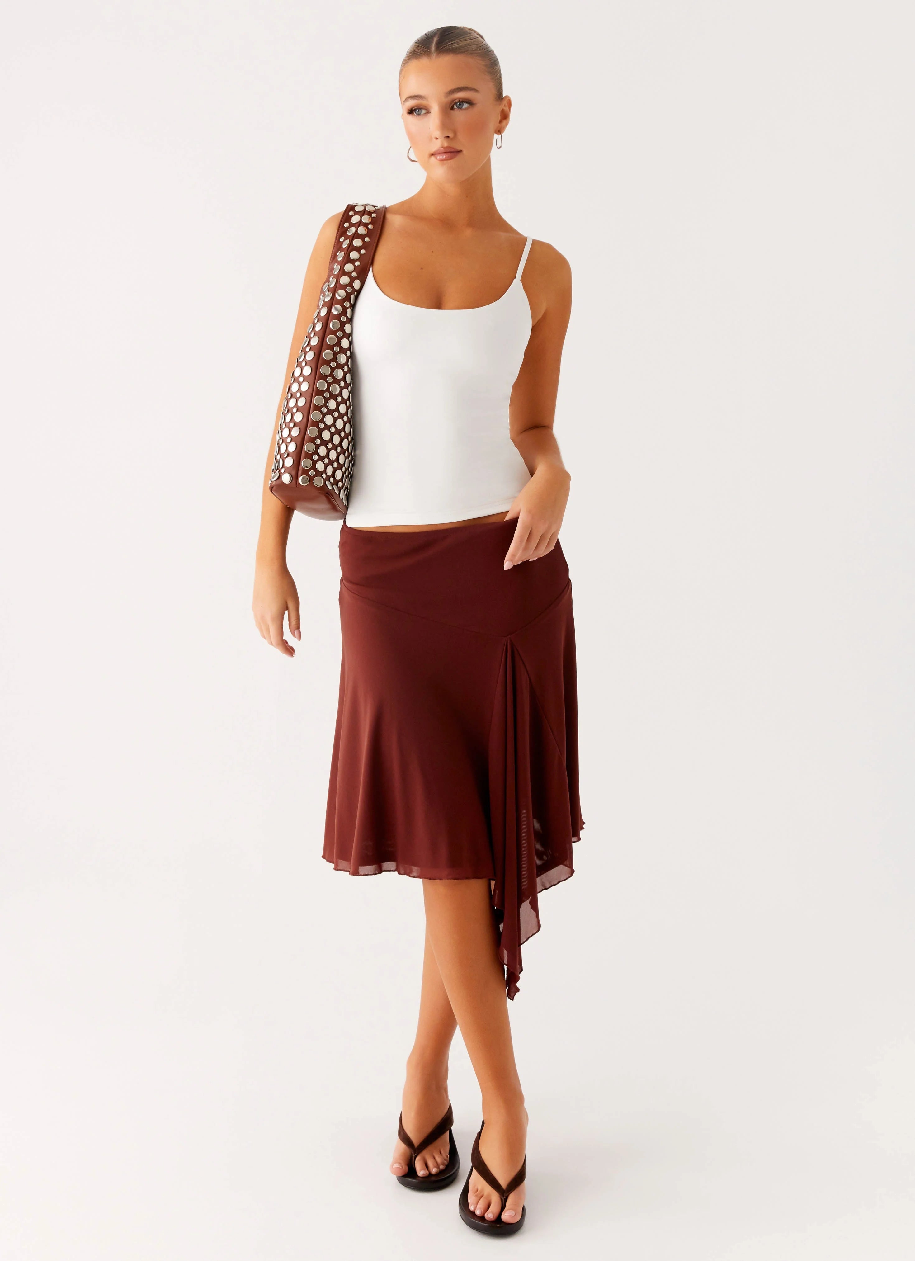 Rocky Shoulder Bag Brown