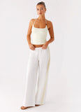 Palm Beach Top Yellow