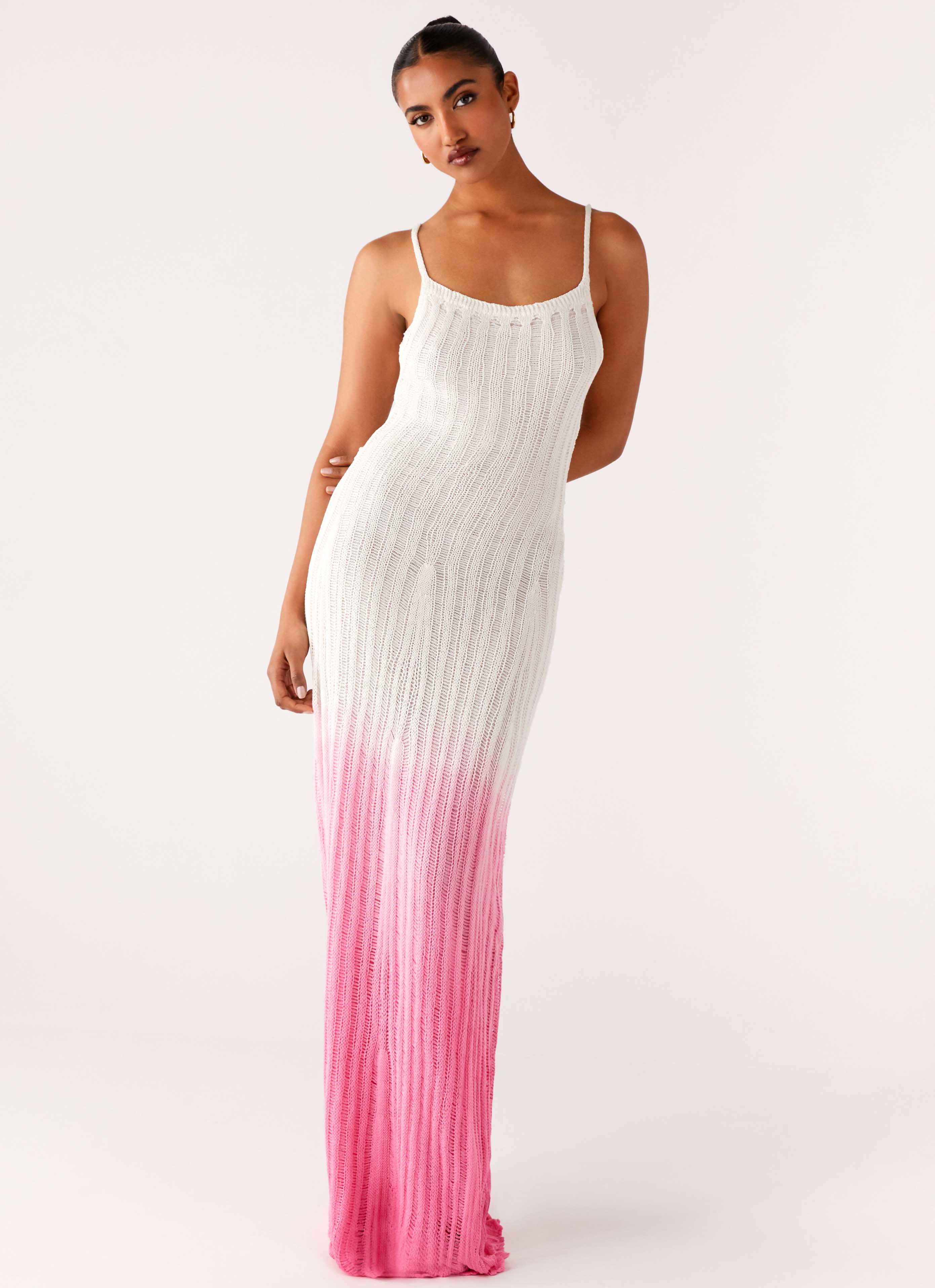 Kiki Maxi Dress Pink Ombre
