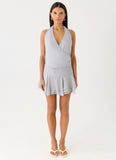 Mura Mini Dress - Misty Blue