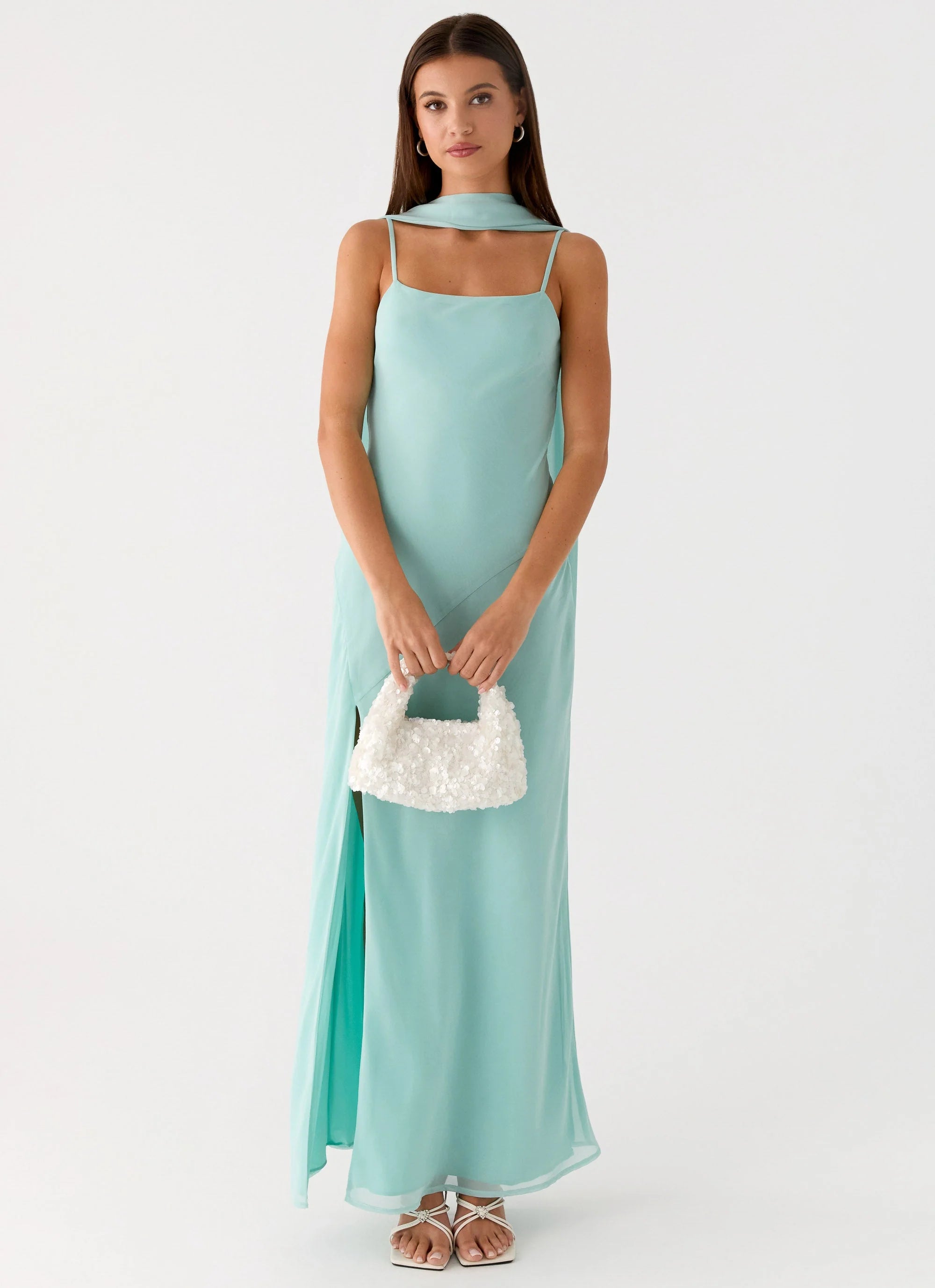 Cloud Nine Sequin Bag Ivory