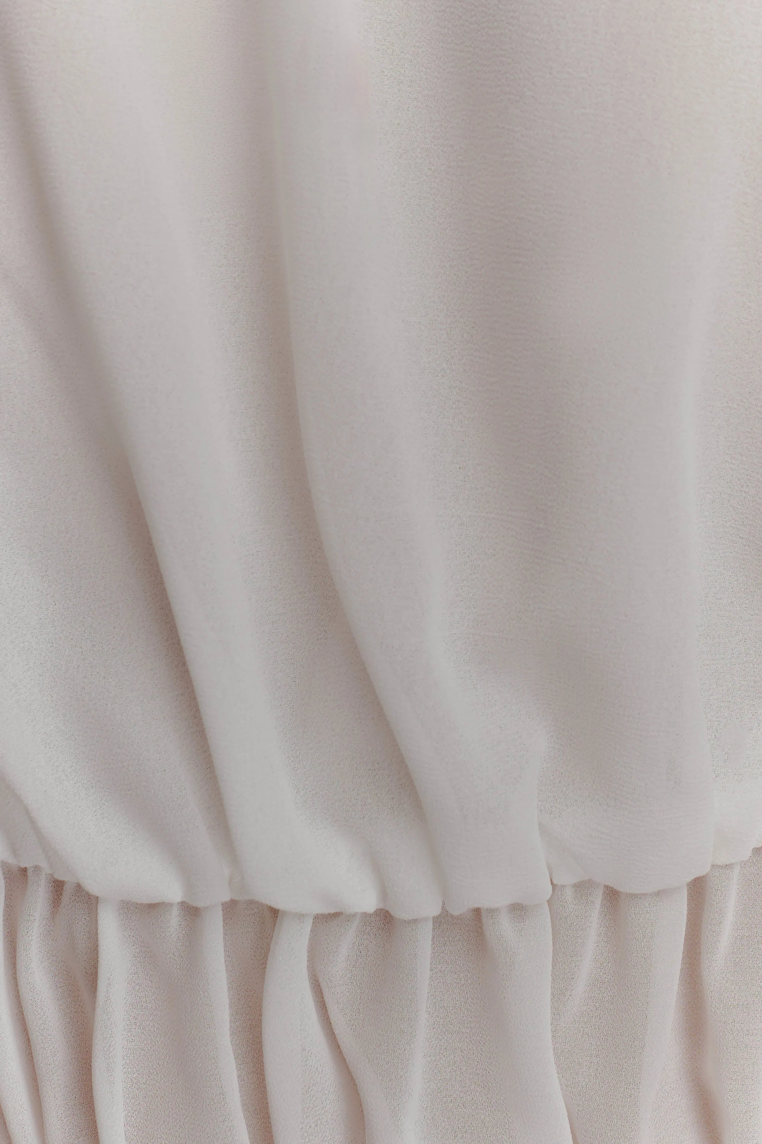Carlie Chiffon Maxi Skirt Ivory
