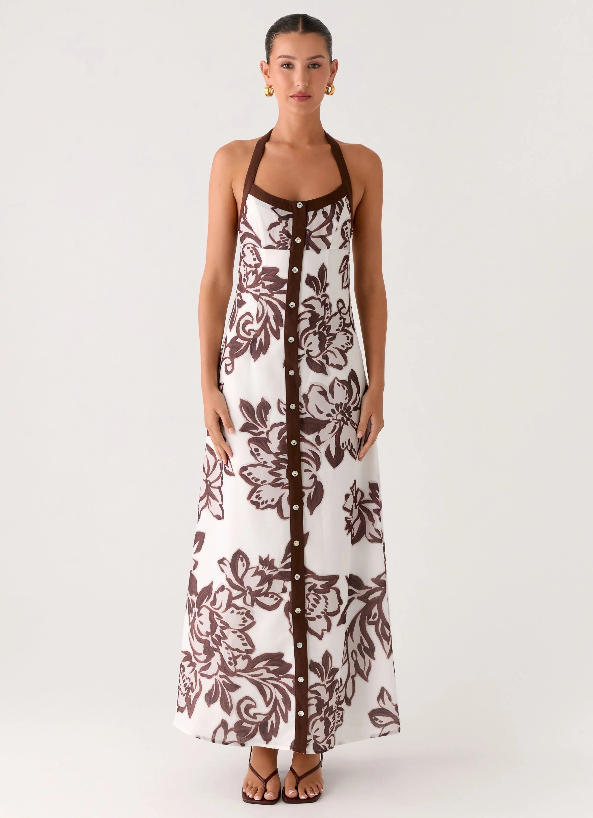 Jovanni Maxi Dress Vanilla Meadow