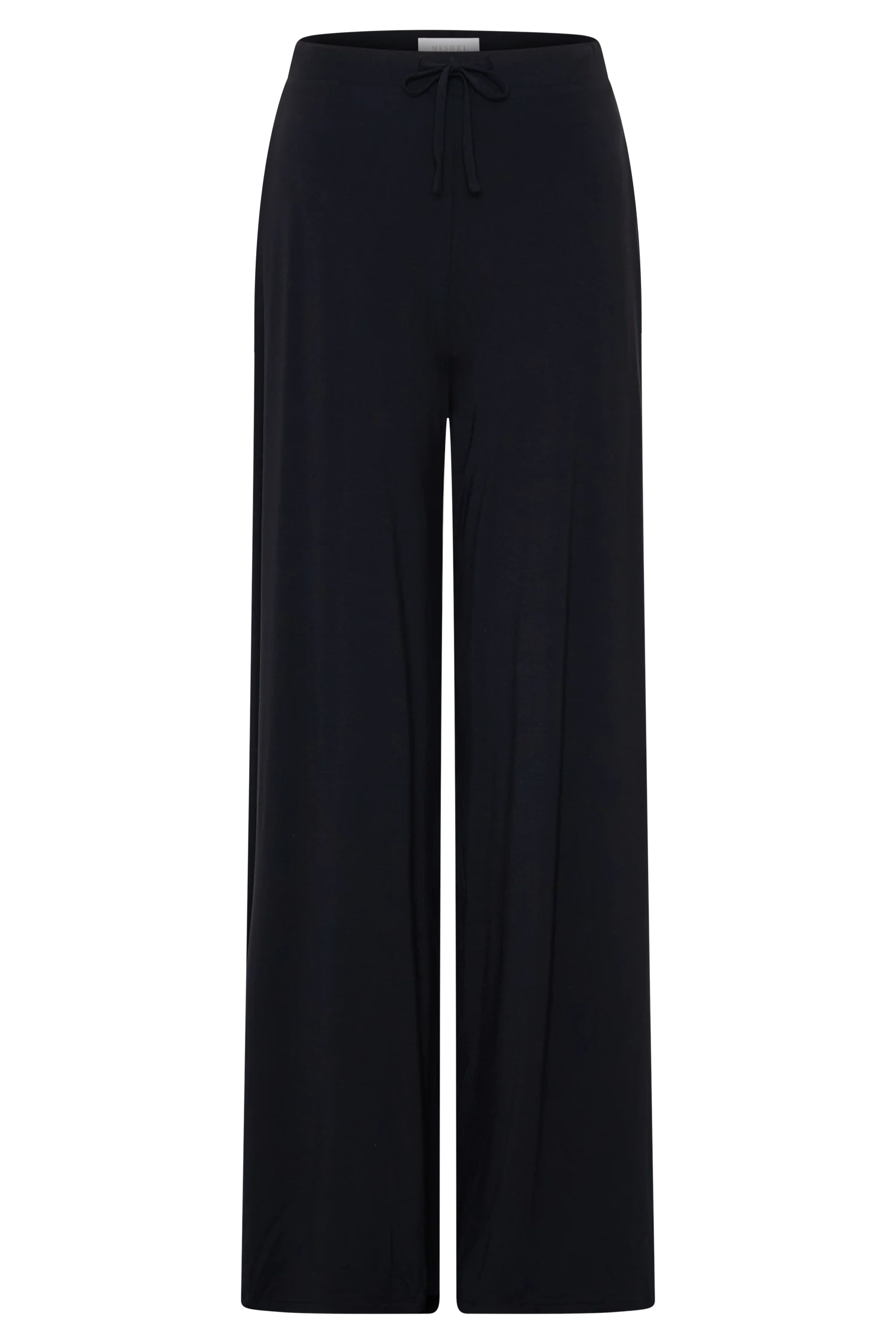 Dewi Wide Leg Modal Pants Black