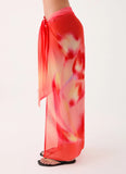 Low Tide Sarong Maxi Skirt Sunburnt Petal