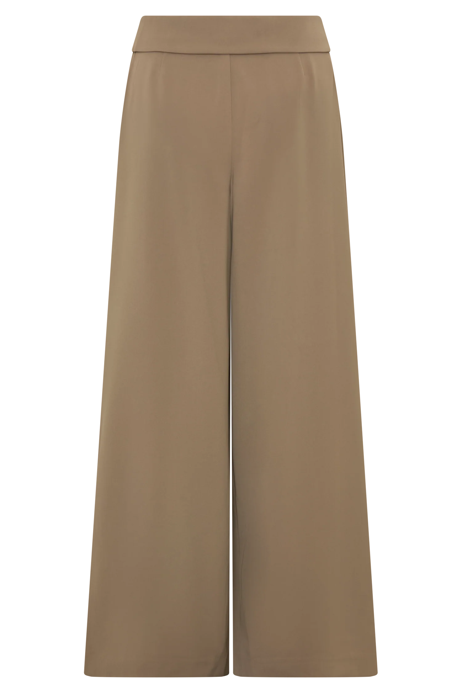 Tanya Wide Leg Suiting Pants Camel