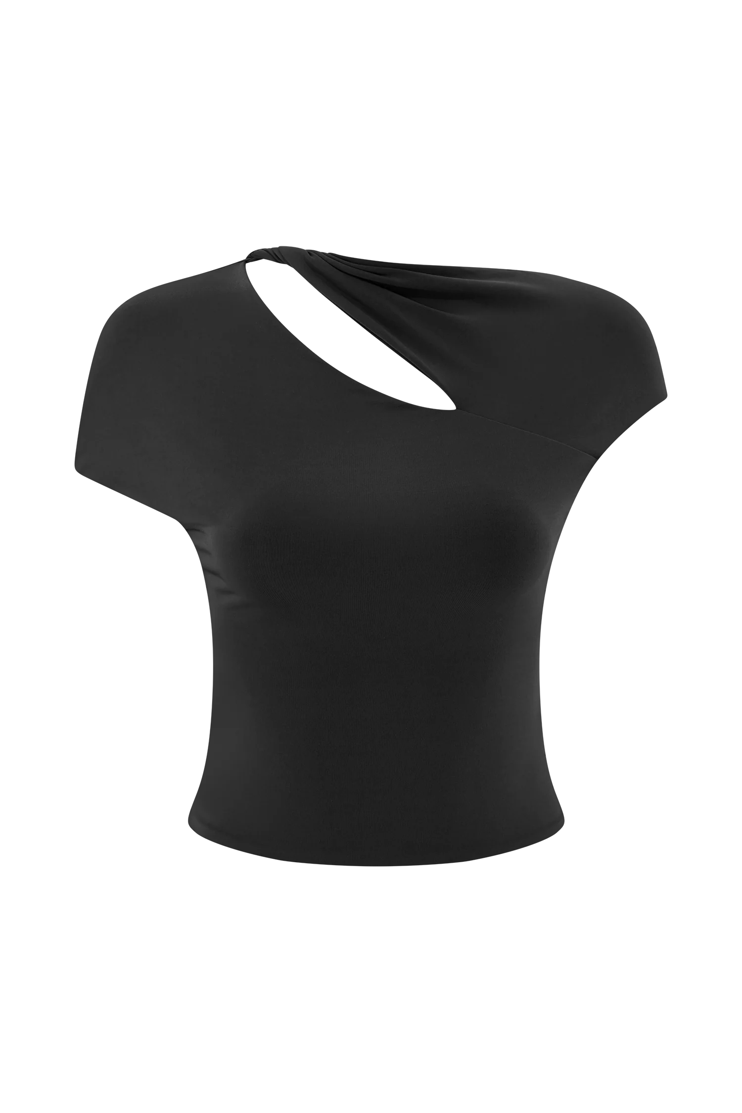 Haven Slinky Twist Top Black