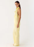 Emilee Cowl Top Yellow