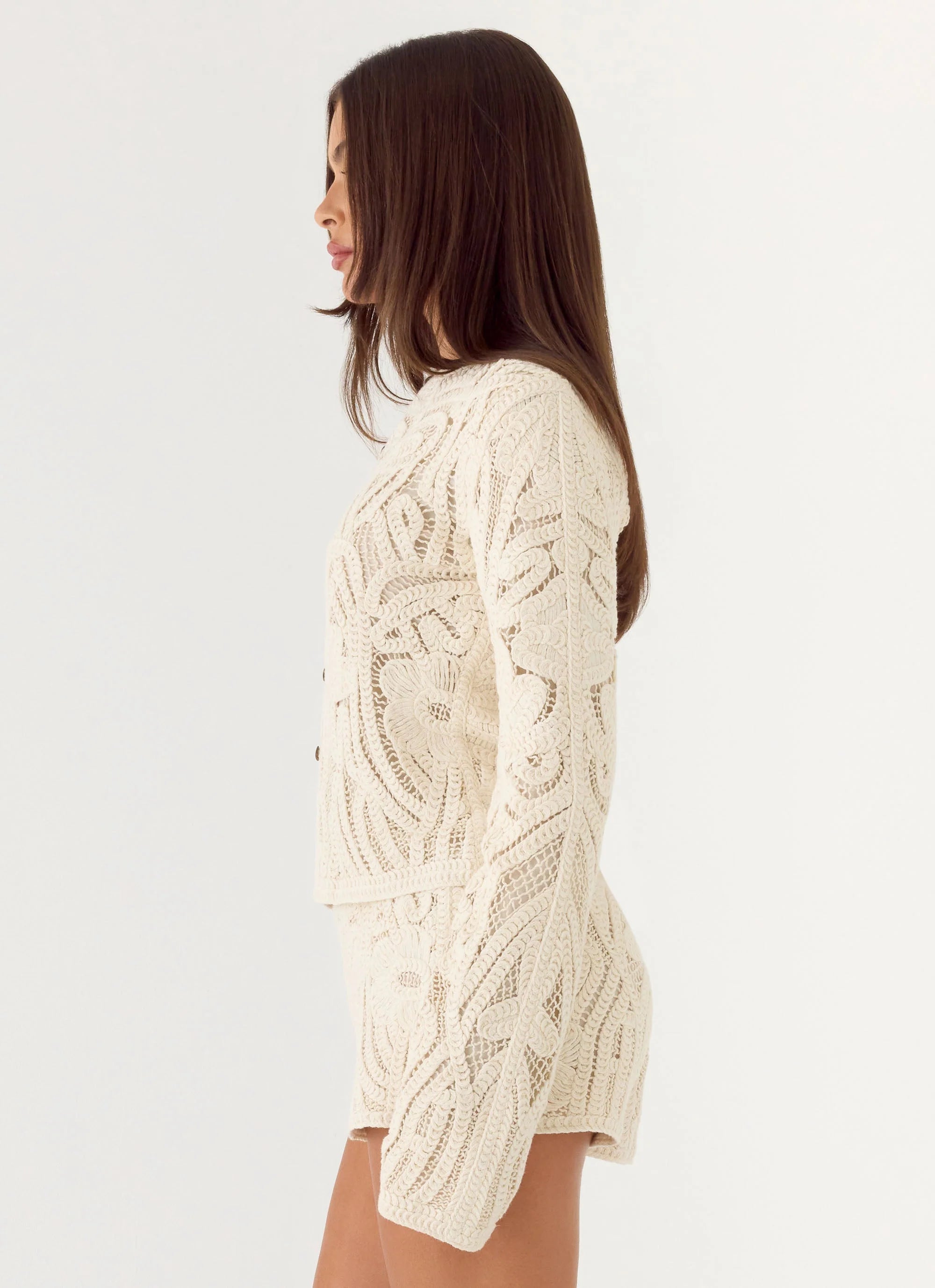 Ellington Long Sleeve Top Ivory
