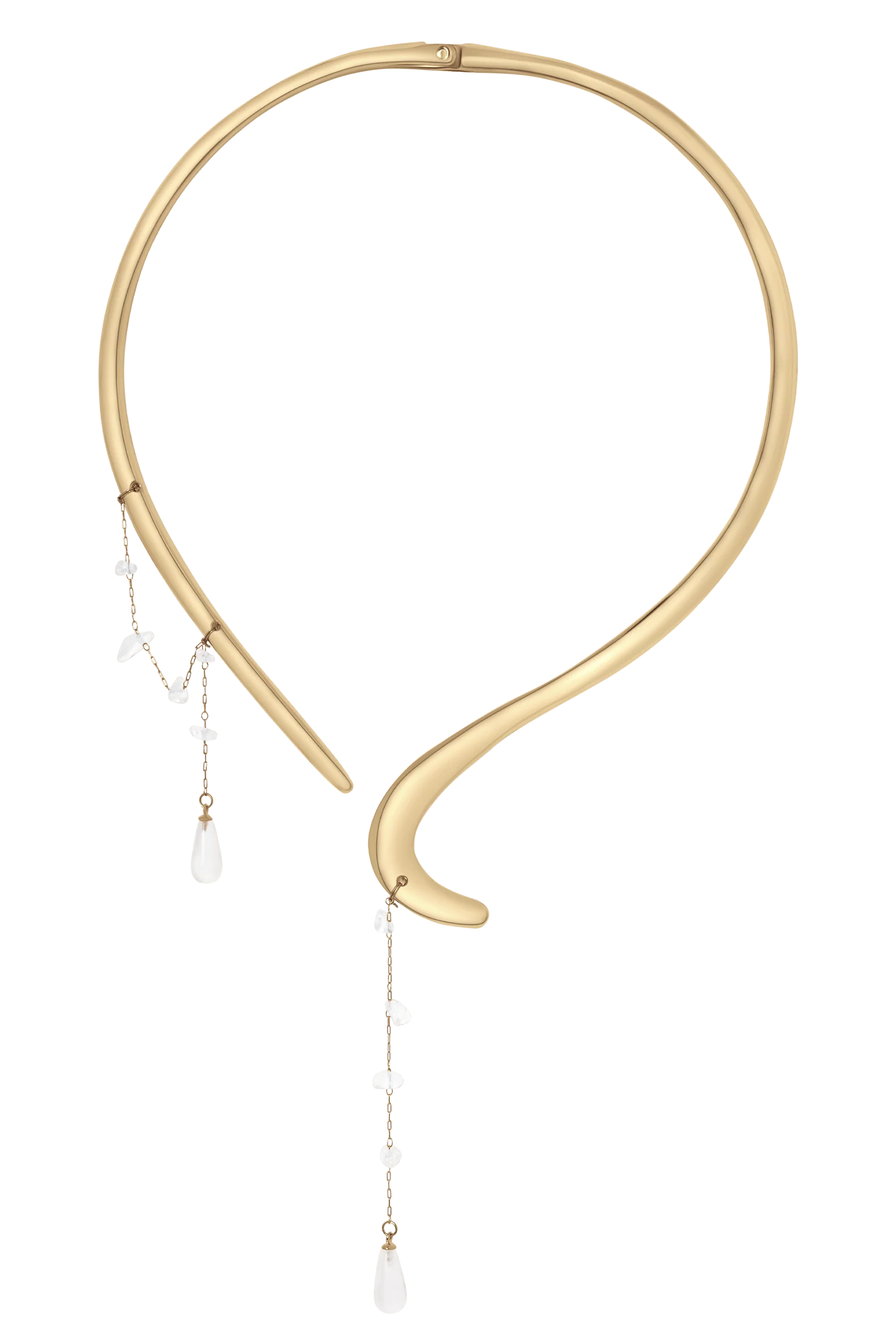 Azura Teardrop Necklace Gold