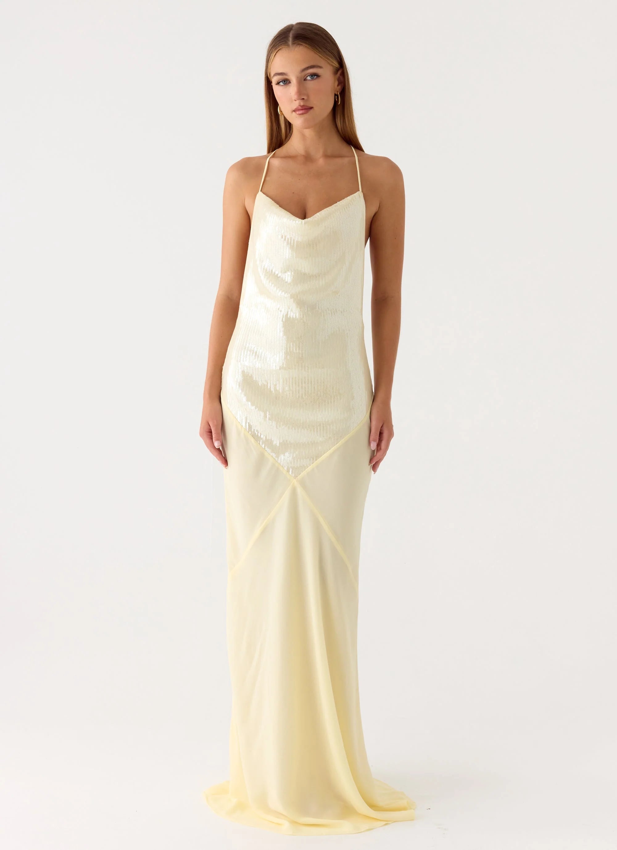 Cleodora Maxi Dress Yellow