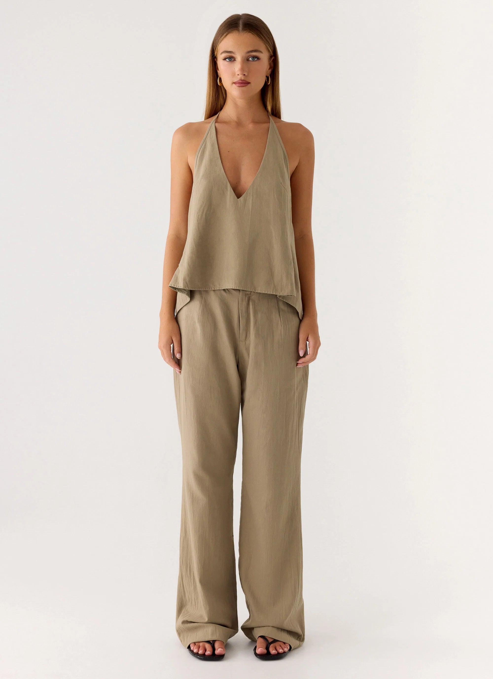 Ingrid Top Sand Brown