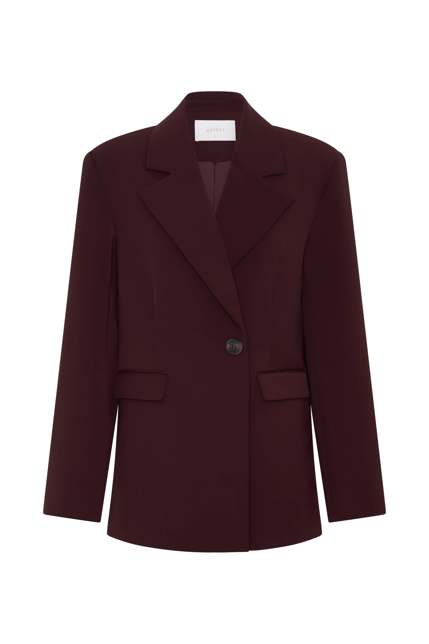 Mateo Oversized Blazer Mahogany