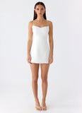 Famous Mini Dress - White