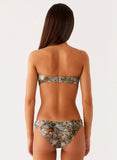 Delta Bandeau Bikini Top Vintage Blossom