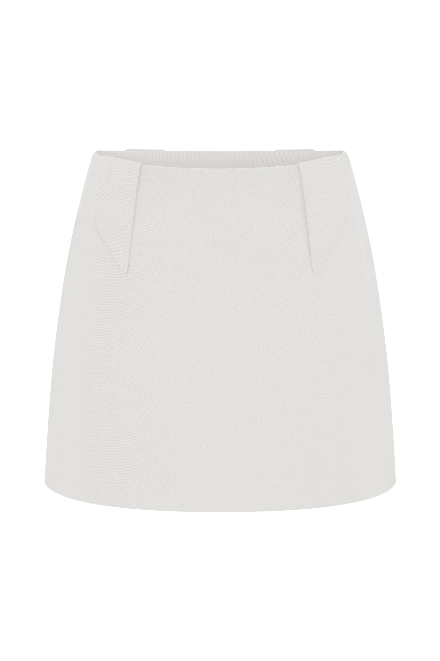 Gina Suiting Mini Skirt Ivory