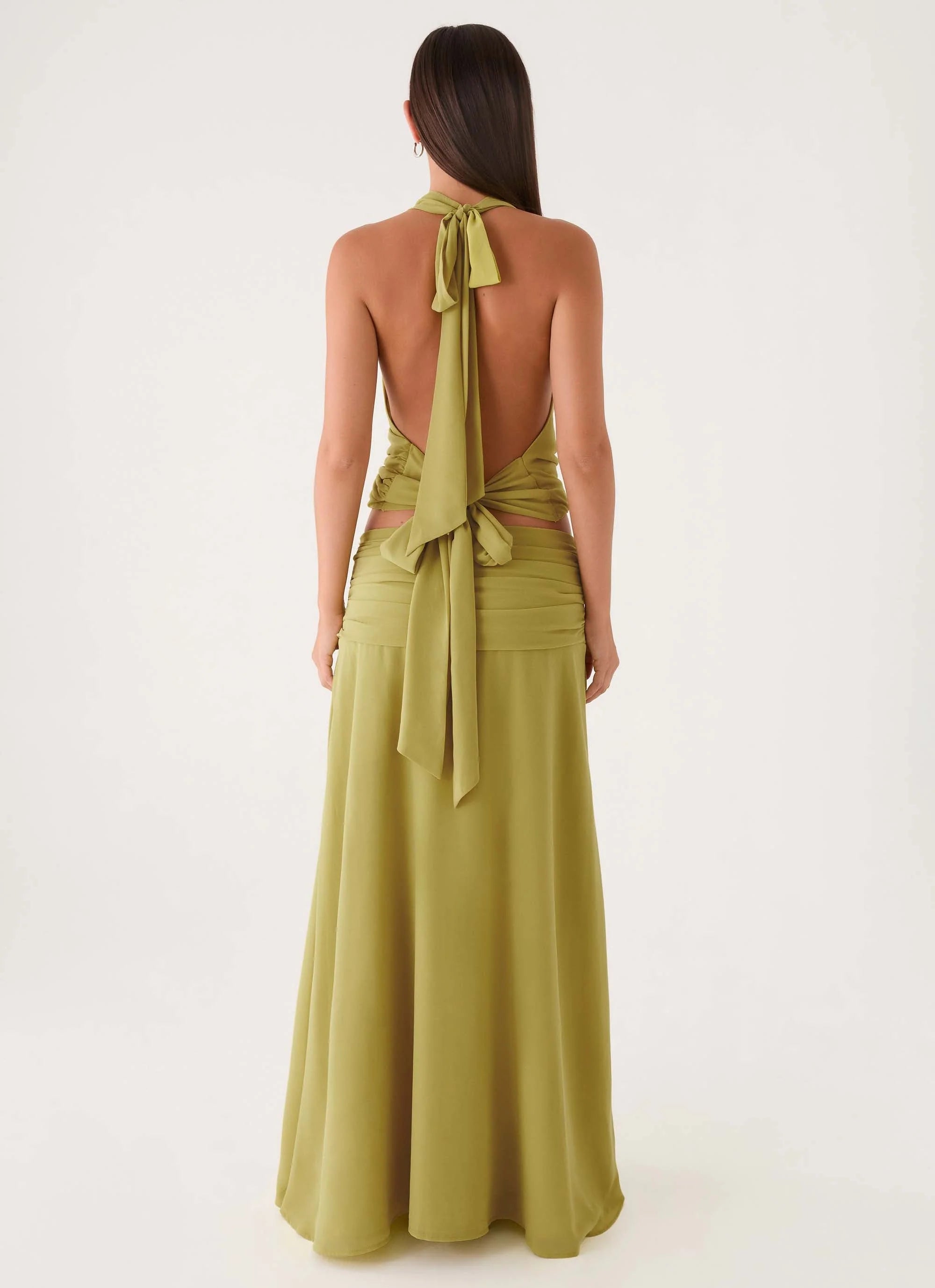 Willowmena Maxi Skirt - Lime