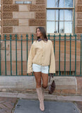 Airplane Mode Twill Blouson Jacket Natural