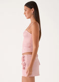 Ayella Bustier Top Pink