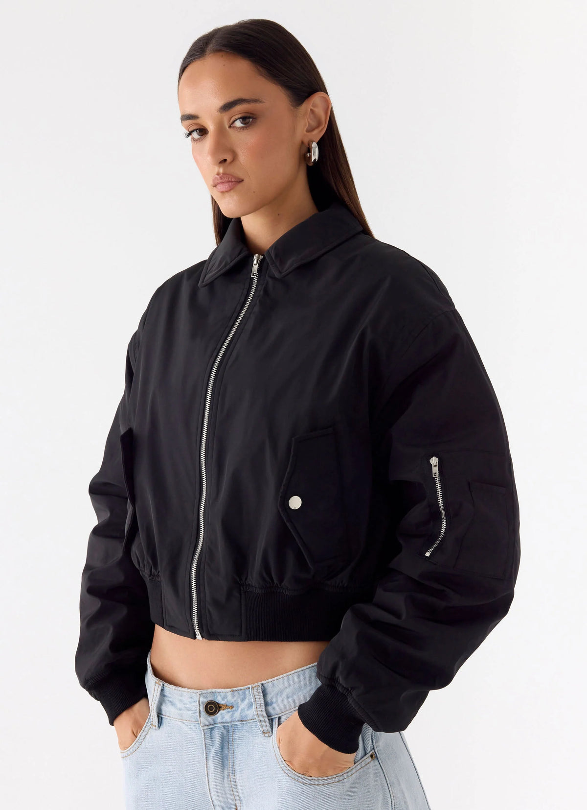 Jameson Bomber Jacket Black