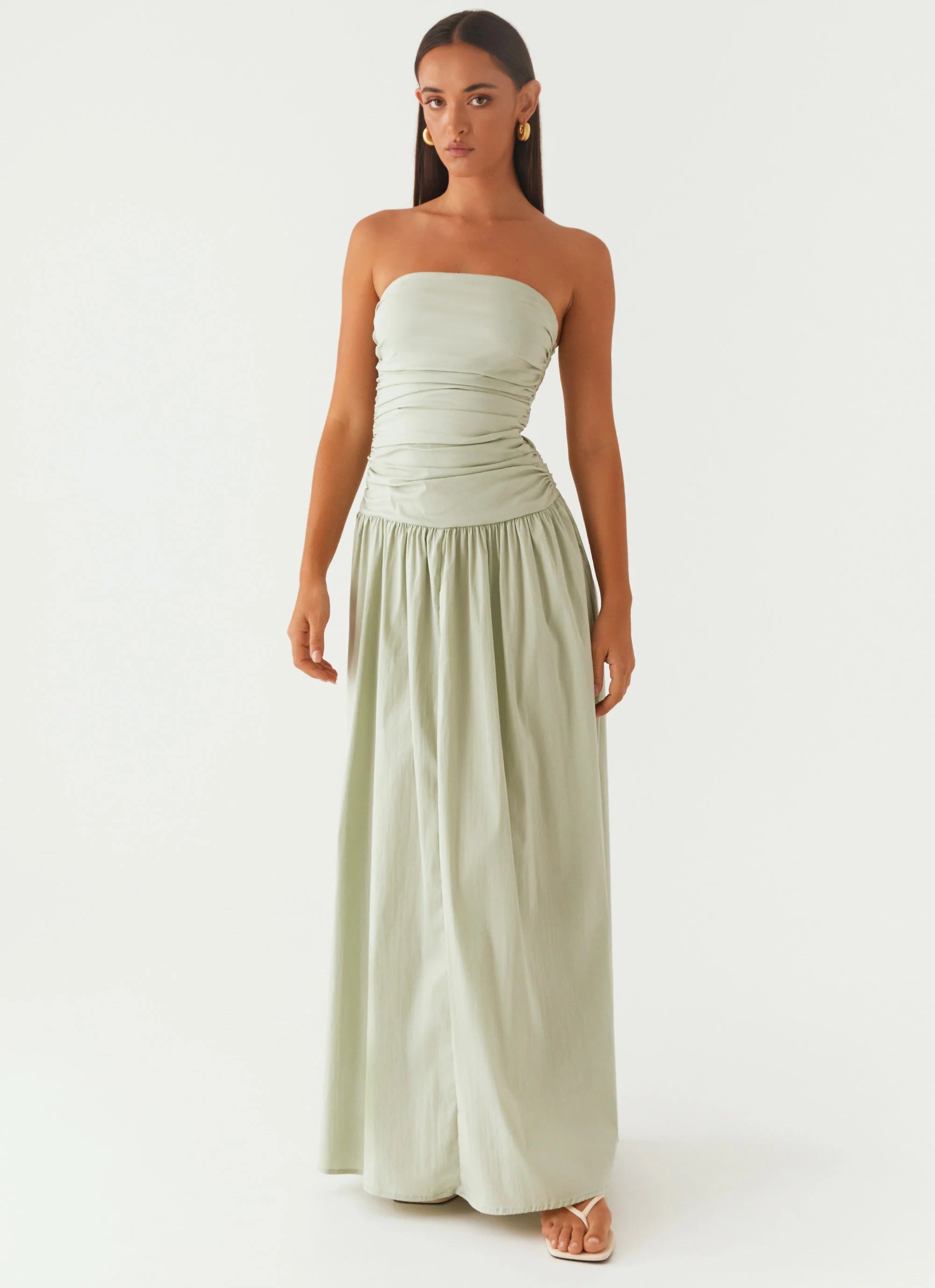 Carmel Maxi Dress Sage