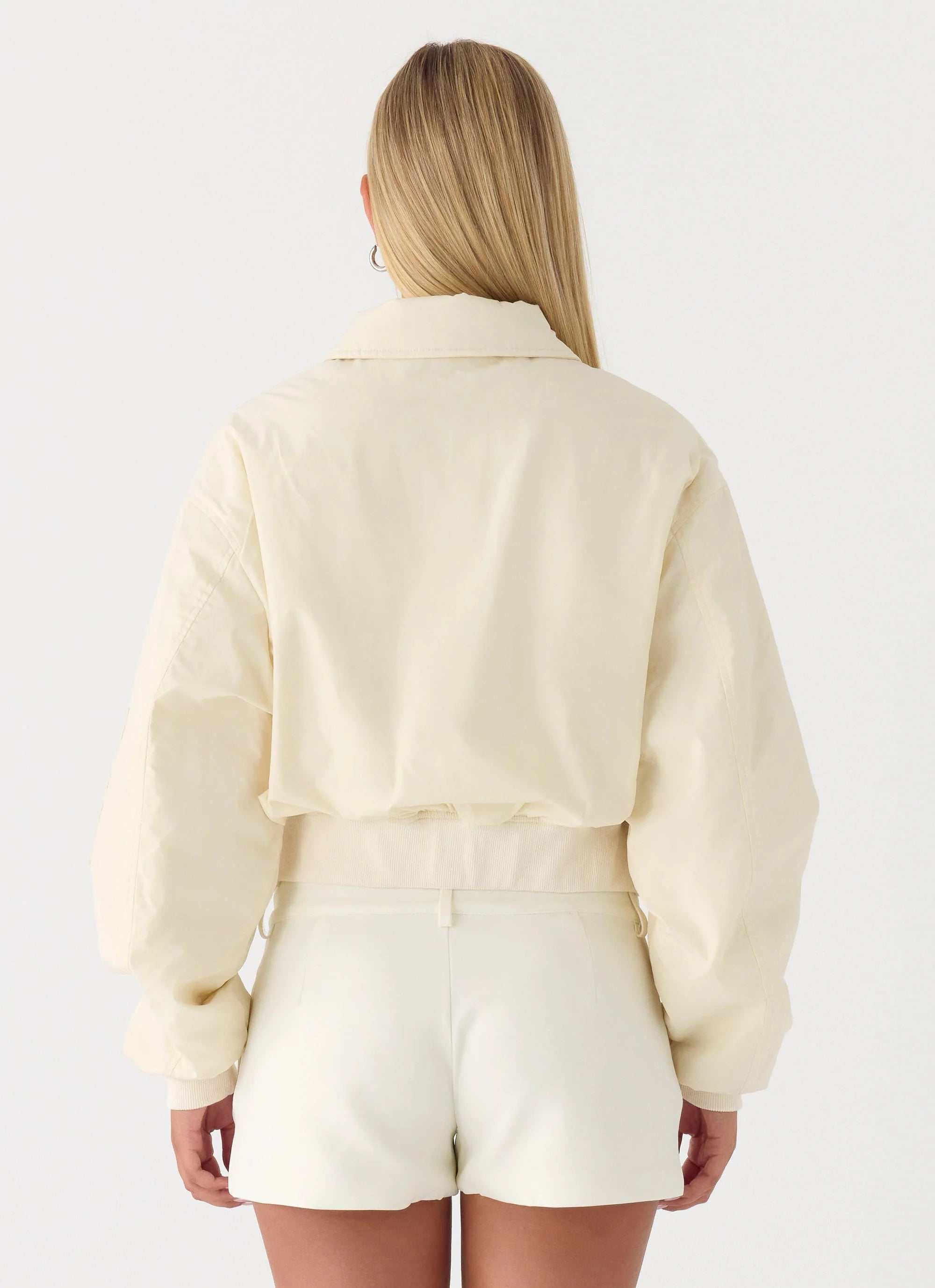 Jameson Bomber Jacket Ivory