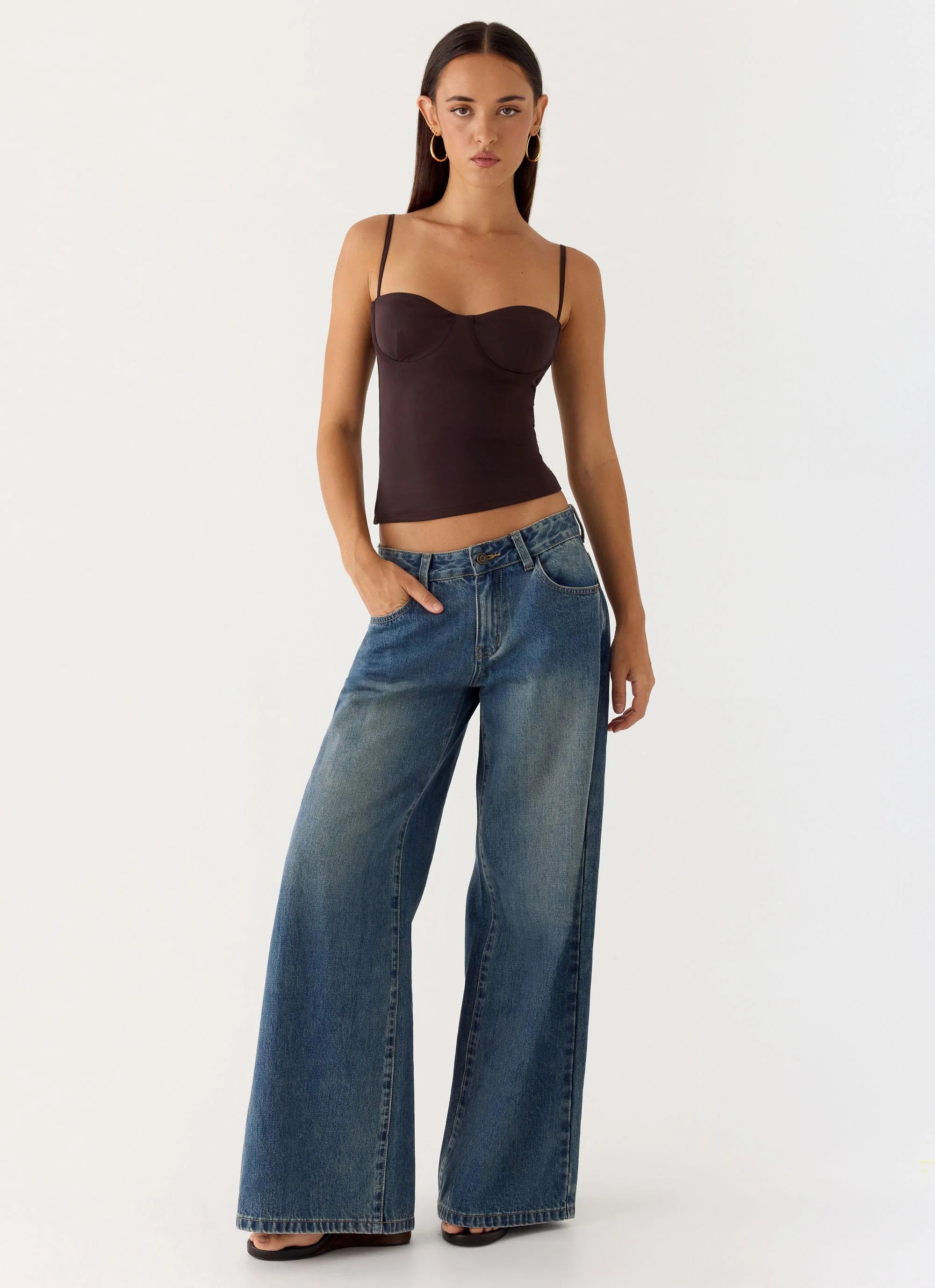 Ame Underwire Top Chocolate
