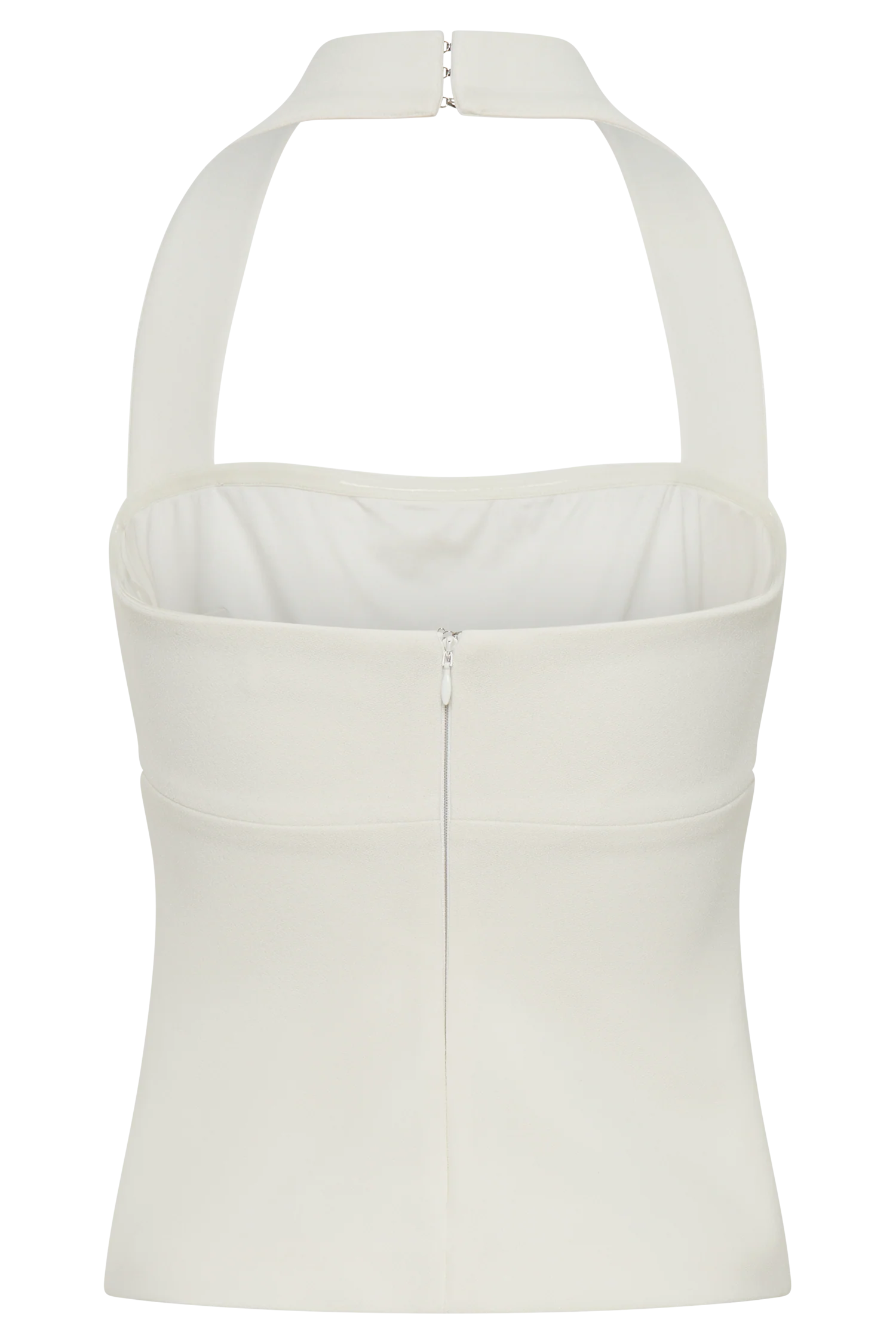 Amelita Suiting Halter Top Ivory
