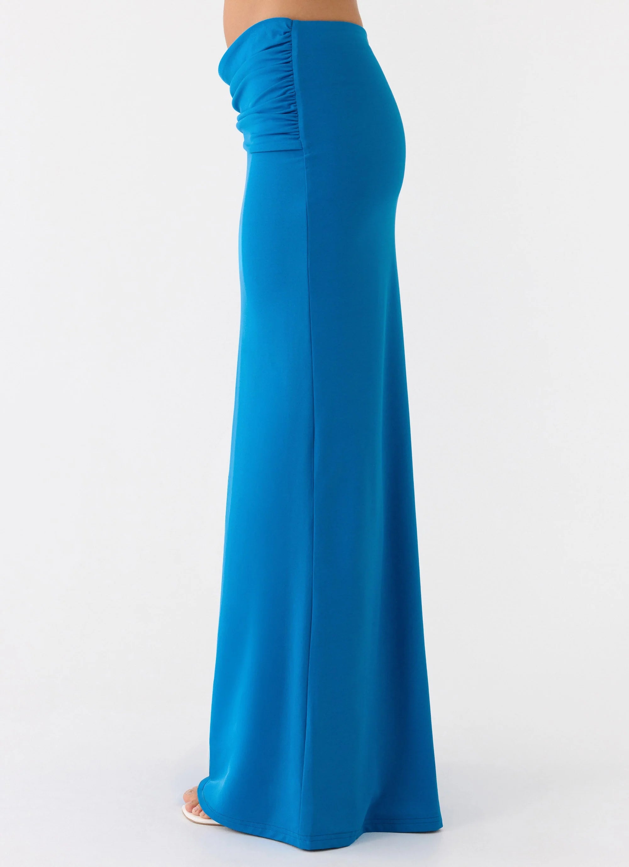 Demiase Maxi Skirt Royal Blue