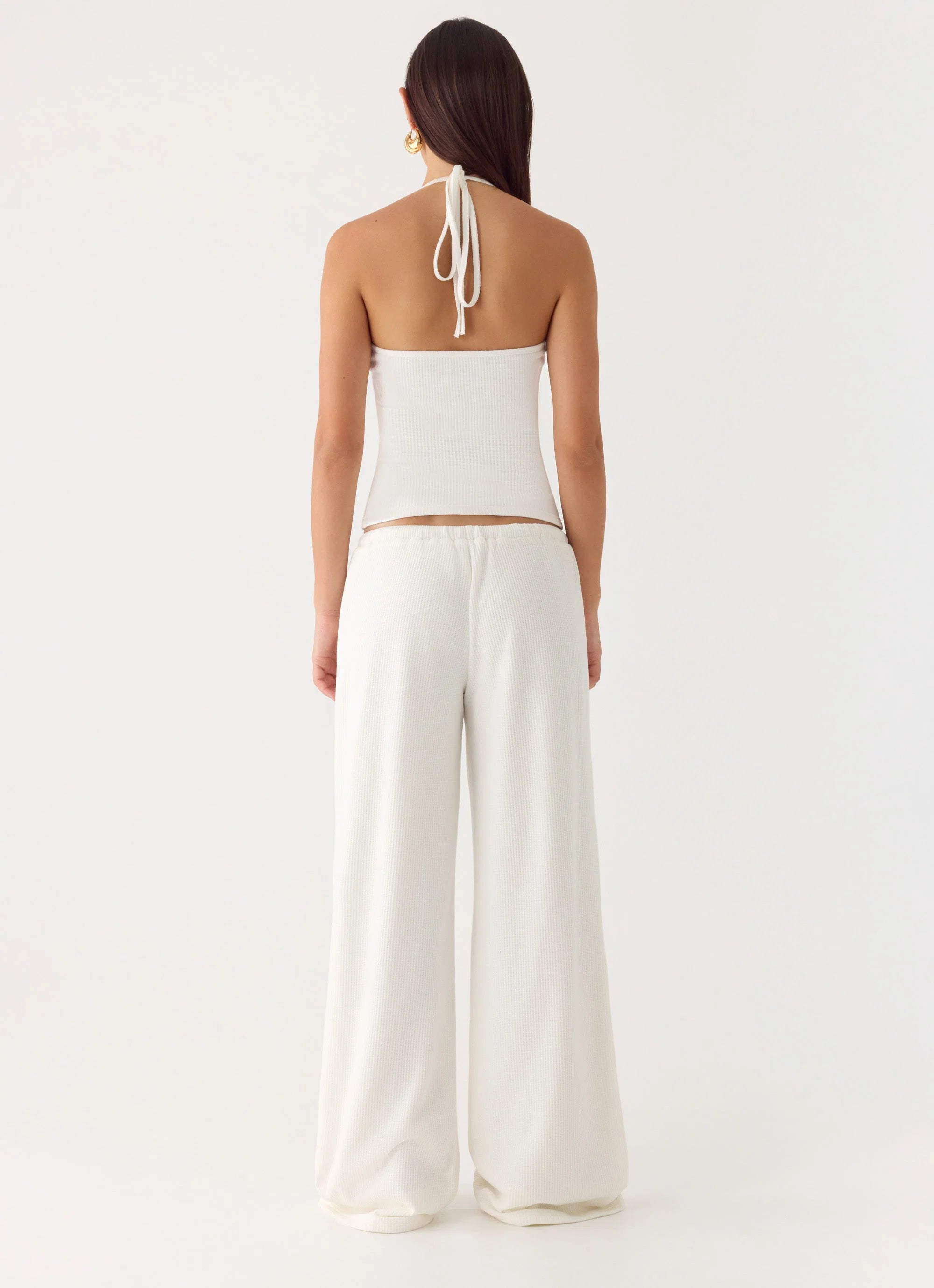 Henry Low Rise Pant Ivory