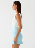Sharona Mini Dress Blue Ombre