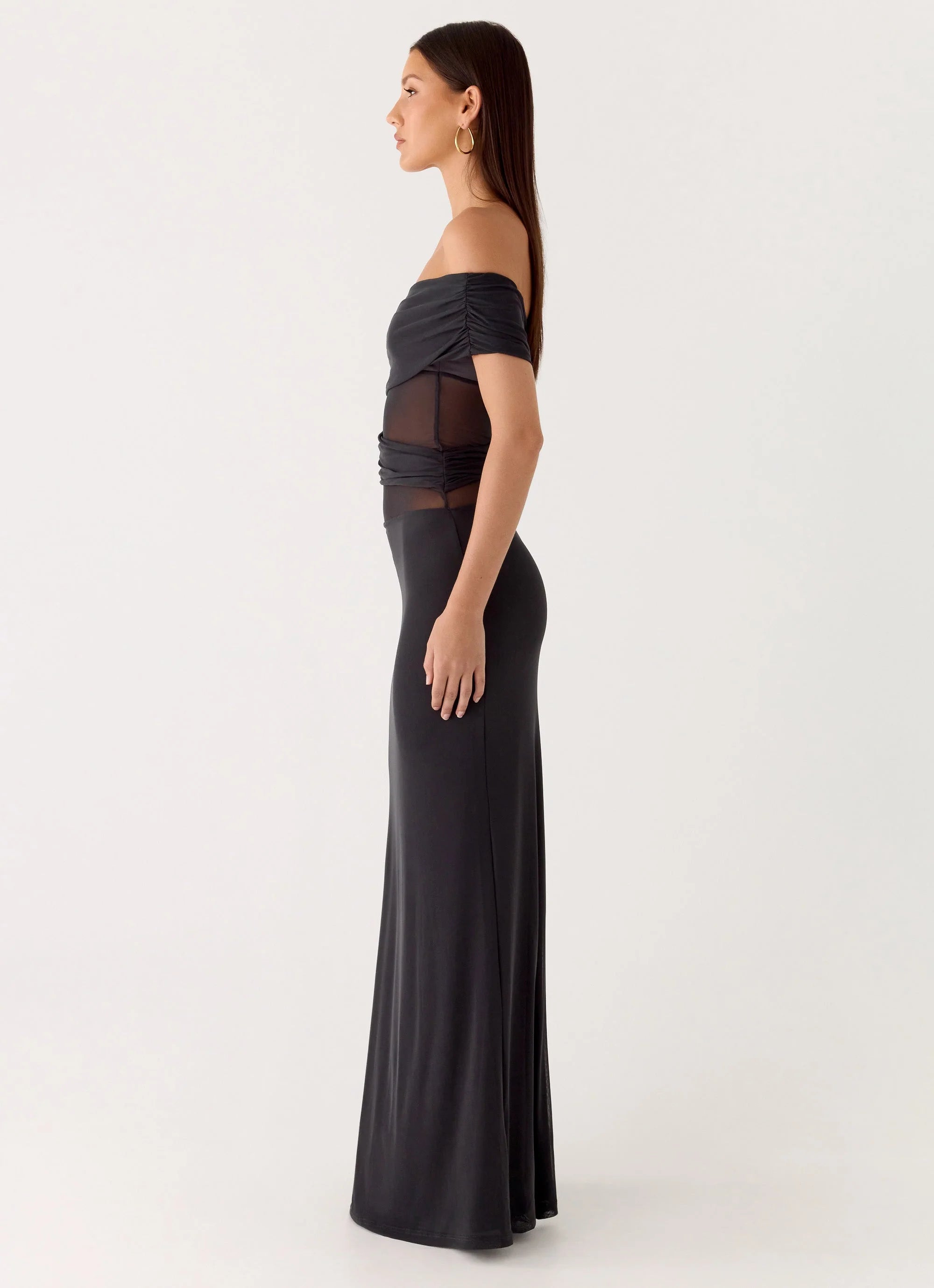 Lumi Maxi Dress Dark Grey