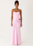 Emory Corset Maxi Dress Pink