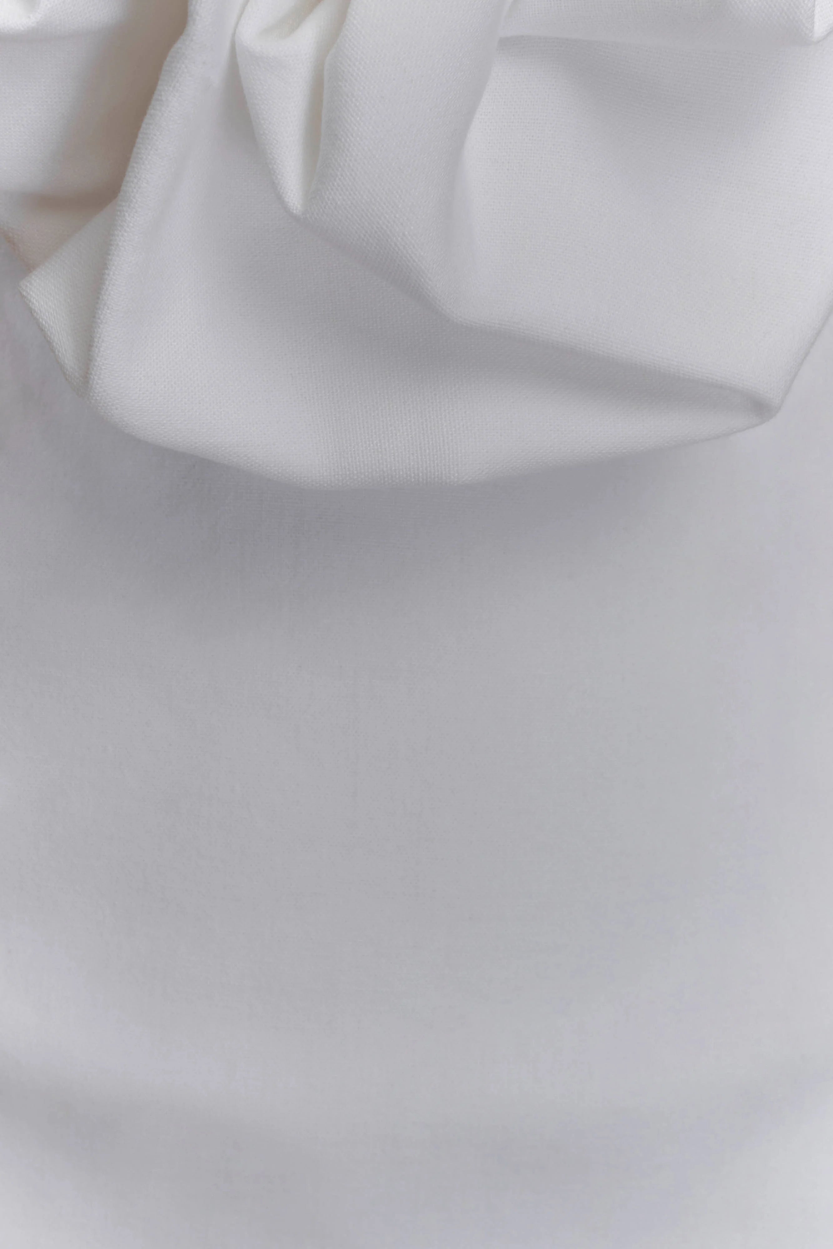 Carolyn Linen Bubble Maxi Dress White