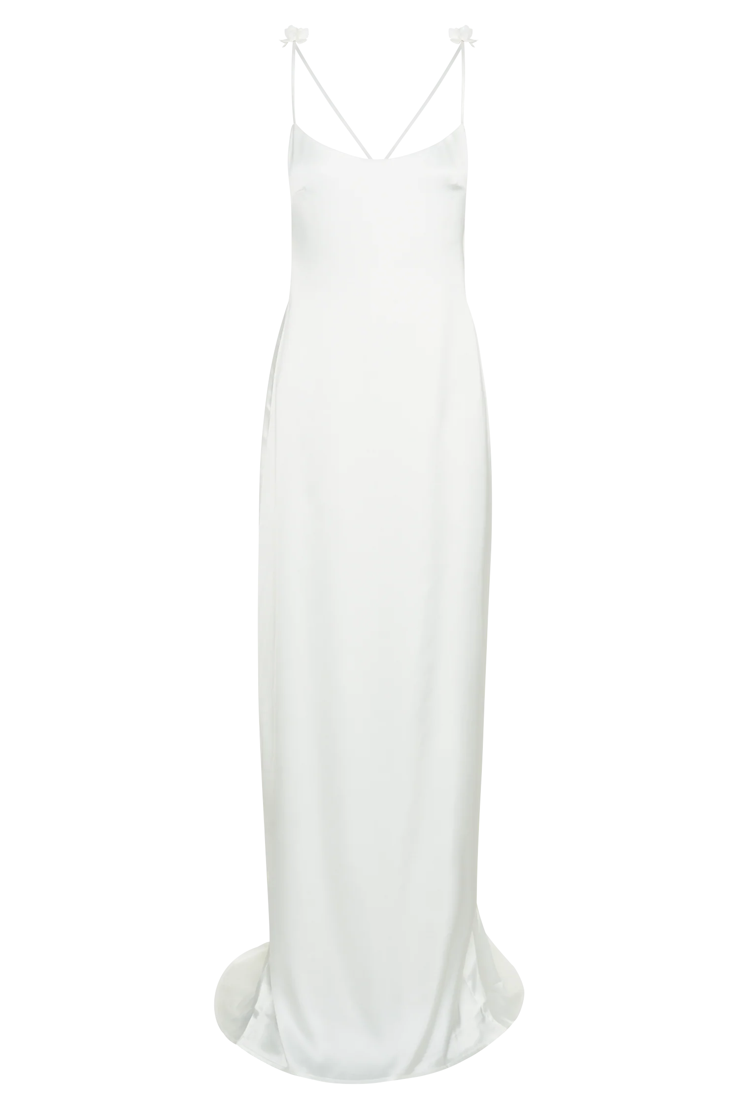 Elenora Rose Gown White