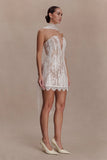 Zoey Lace Scarf Ivory