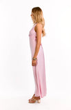 Oden Light Pink Formal Maxi Dress