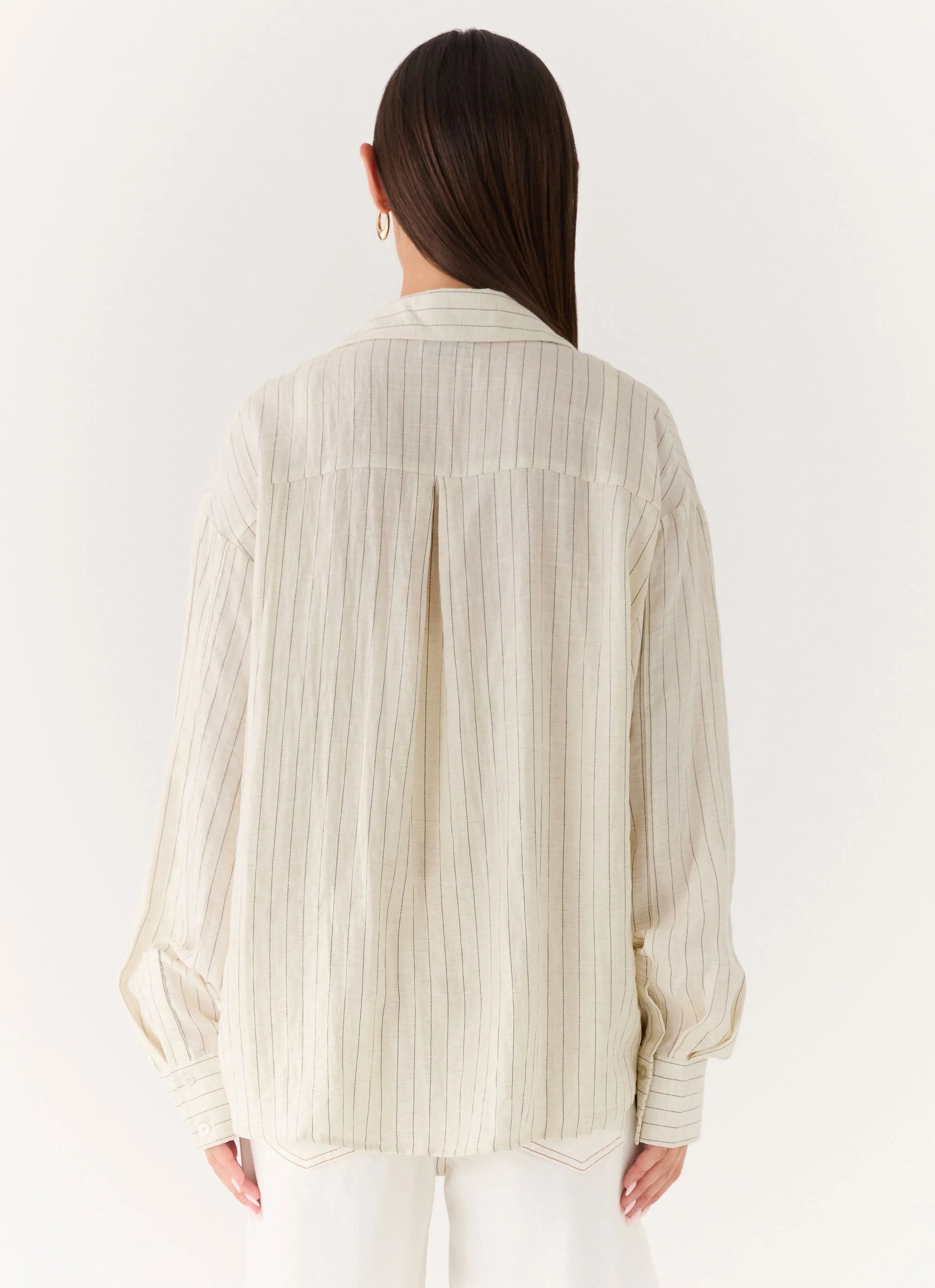 Alessio Shirt Desert Stripe