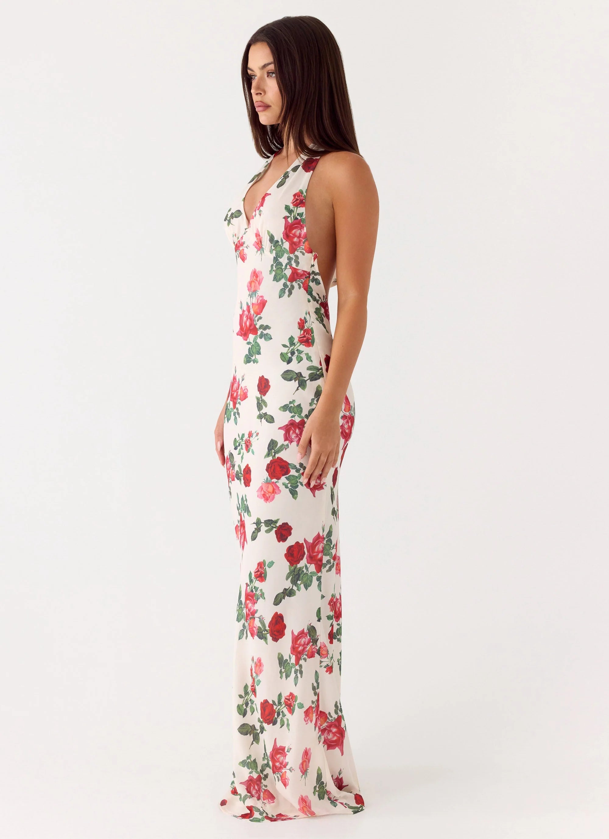 Maryk Maxi Dress Ivory Bloom