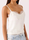 Ellora Cami Top - Ivory