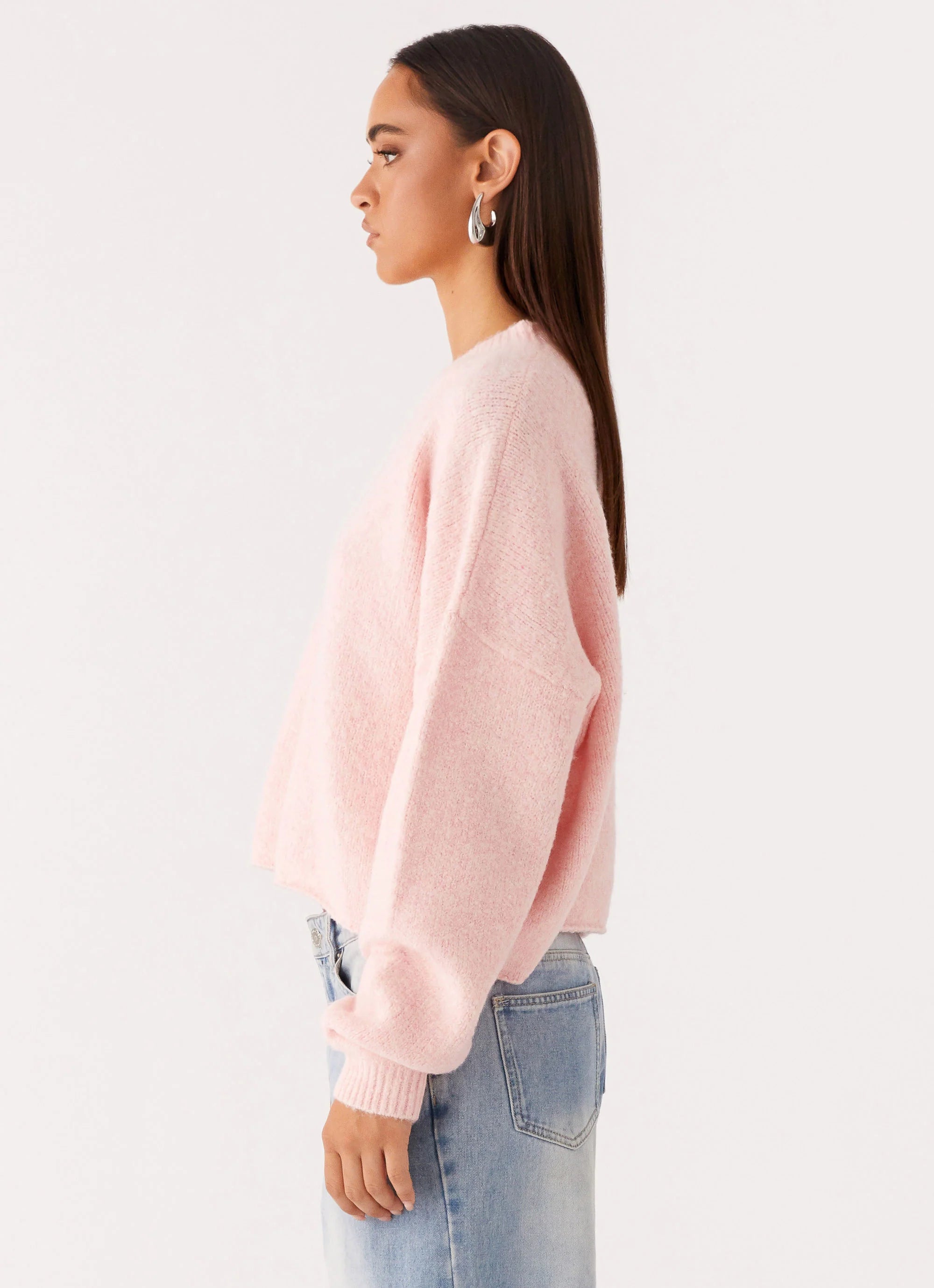 Lilah Knit Jumper Pink