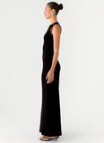 Rockstar Maxi Dress Black